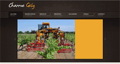 Desktop Screenshot of charrue-gely.com